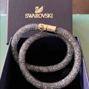 Swarovski Twinkling Blue and Silver Bracelet